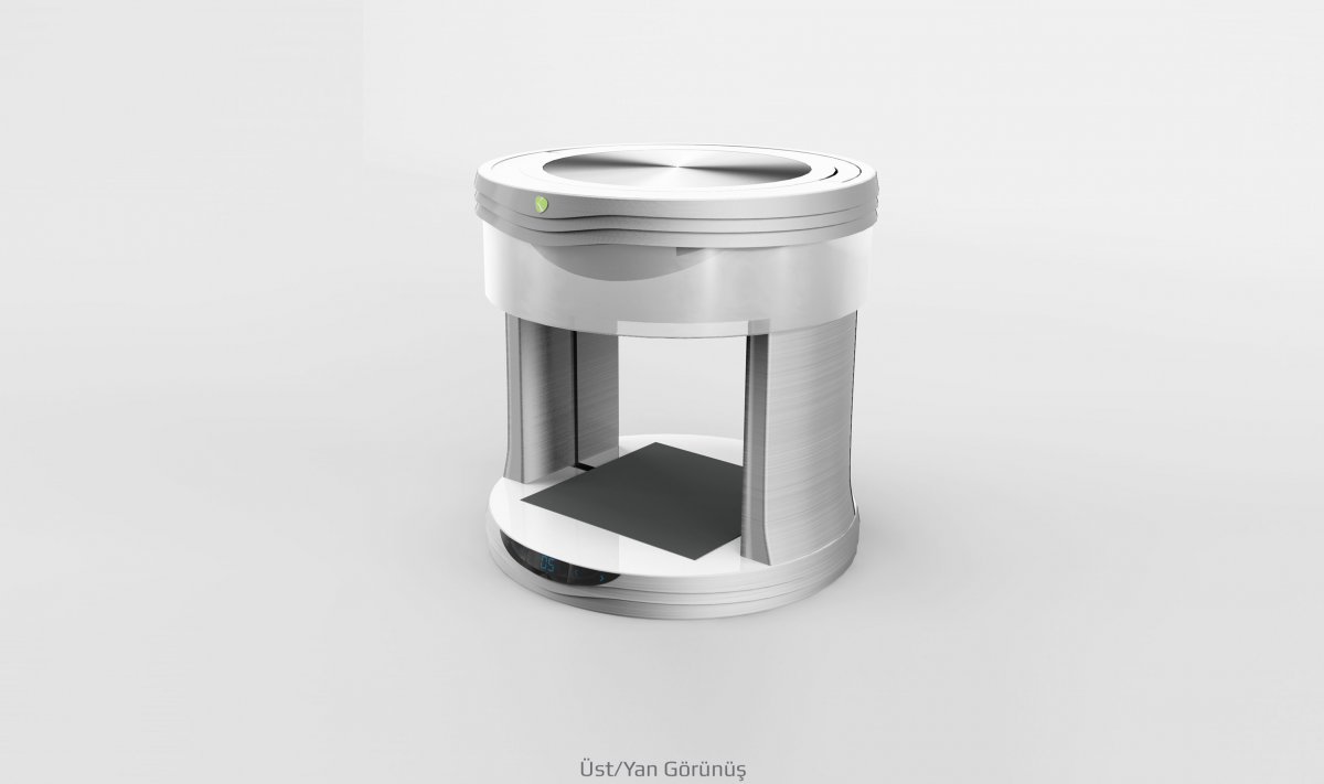 Kuartek proje tasarım 3d printer, endüstriyel tasarım | Vedat ŞEKER